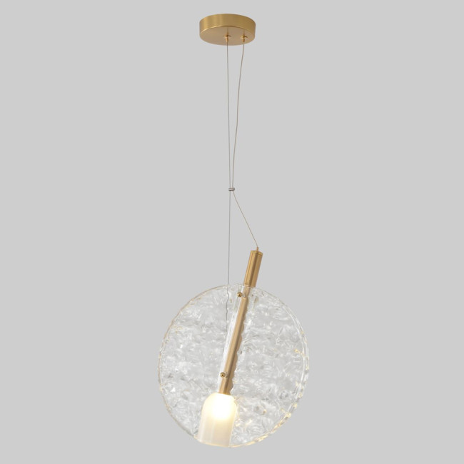 Подвесной светильник Crystal Lux FROZEN SP1 BRASS