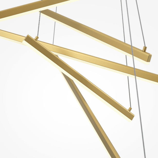 Каскадная люстра Maytoni Line MOD016PL-L96GK Каскадная люстра Maytoni Line MOD016PL-L96GK