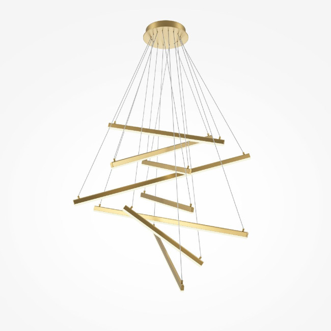 Каскадная люстра Maytoni Line MOD016PL-L96GK Каскадная люстра Maytoni Line MOD016PL-L96GK