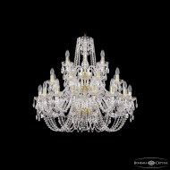 Подвесная люстра Bohemia Ivele Crystal 1402/16+8+4/300/3d G Подвесная люстра Bohemia Ivele Crystal 1402/16+8+4/300/3d G