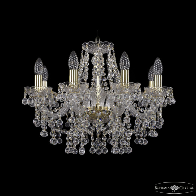 Подвесная люстра Bohemia Ivele Crystal 1409/8/195 G