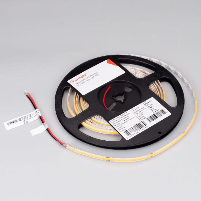 Светодиодная лента Arlight COB-X378-8mm 24V Warm2700 (11 W/m, IP20, 5m) 031859(3) Светодиодная лента Arlight COB-X378-8mm 24V Warm2700 (11 W/m, IP20, 5m) 031859(3)