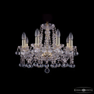Подвесная люстра Bohemia Ivele Crystal 1413/8/165 G Balls