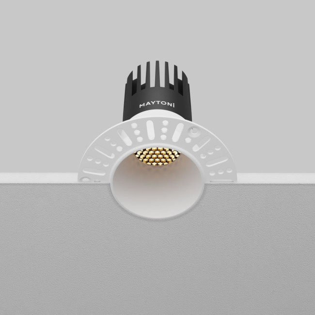 Встраиваемый светильник Maytoni Dip DL120-10W-2.7K-TRS-W Встраиваемый светильник Maytoni Dip DL120-10W-2.7K-TRS-W