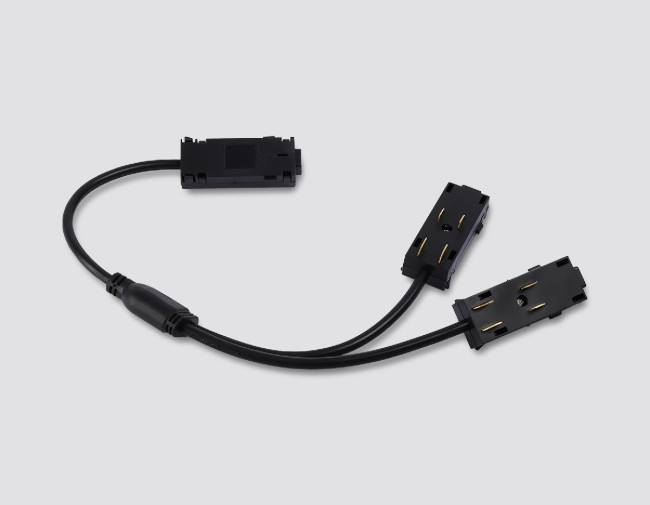 Коннектор питания T-образный Ambrella Light Magnetic 220V GL1114 Коннектор питания T-образный Ambrella Light Magnetic 220V GL1114