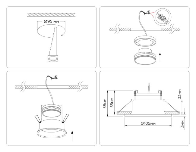 Встраиваемый светильник Ambrella Light Techno spot GX Standard tech TN51814 Встраиваемый светильник Ambrella Light Techno spot GX Standard tech TN51814