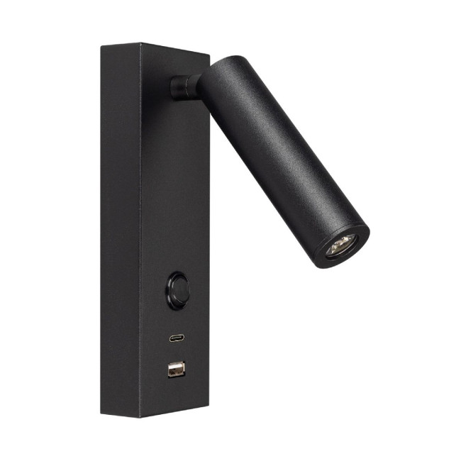 Спот Arlight SP-BED-CHARGE-S60x125-3W Warm3000 (BK, 20 deg, 230V, USB-A, USB-C) 029629(1) Спот Arlight SP-BED-CHARGE-S60x125-3W Warm3000 (BK, 20 deg, 230V, USB-A, USB-C) 029629(1)