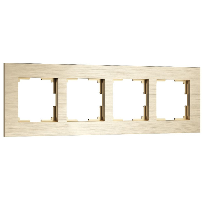 Рамка на 4 поста Werkel AluMax 4690389204128 W0043511 a066336