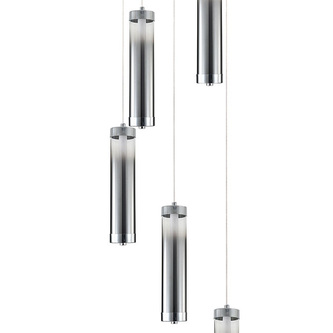 Каскадная люстра Indigo Rilucente 11061/5P Chrome V000147L Каскадная люстра Indigo Rilucente 11061/5P Chrome V000147L