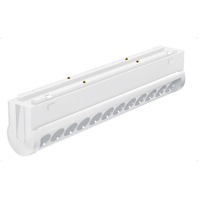 Трековый магнитный светильник Arlight MAG-VIBE-LASER-TURN-L209-12W Day4000 (WH, 24 deg, 48V) 044429 Трековый магнитный светильник Arlight MAG-VIBE-LASER-TURN-L209-12W Day4000 (WH, 24 deg, 48V) 044429