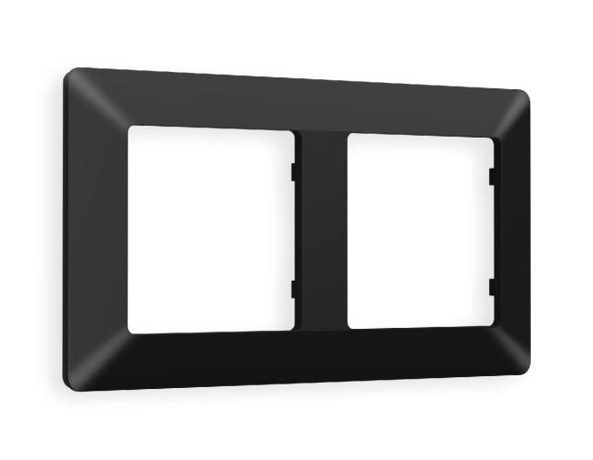 Рамка двухместная Ambrella Volt Line AF110702 Рамка двухместная Ambrella Volt Line AF110702