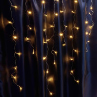 Уличная светодиодная гирлянда Feron Бахрома 230V желтый без мерцания CL22 41632 Уличная светодиодная гирлянда Feron Бахрома 230V желтый без мерцания CL22 41632