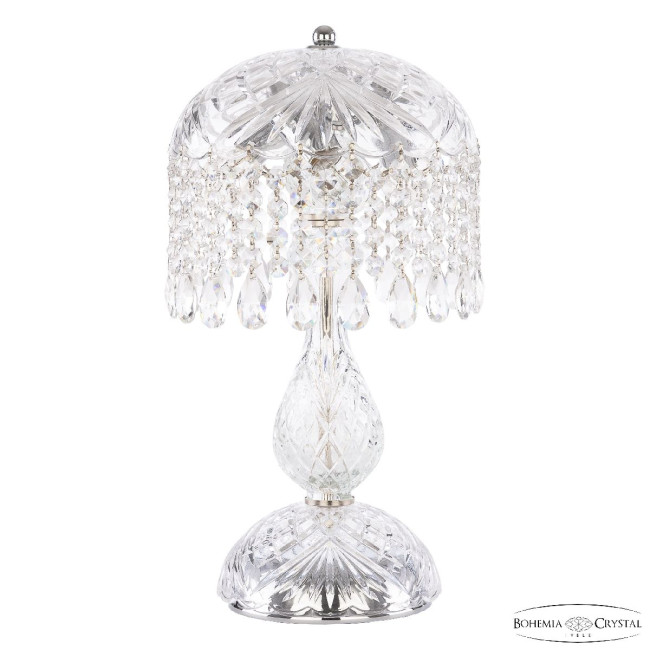Настольная лампа Bohemia Ivele Crystal 14781L1/22 Ni Настольная лампа Bohemia Ivele Crystal 14781L1/22 Ni