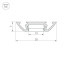 Профиль Arlight PHS-A-2000 ANOD 013215 Профиль Arlight PHS-A-2000 ANOD 013215