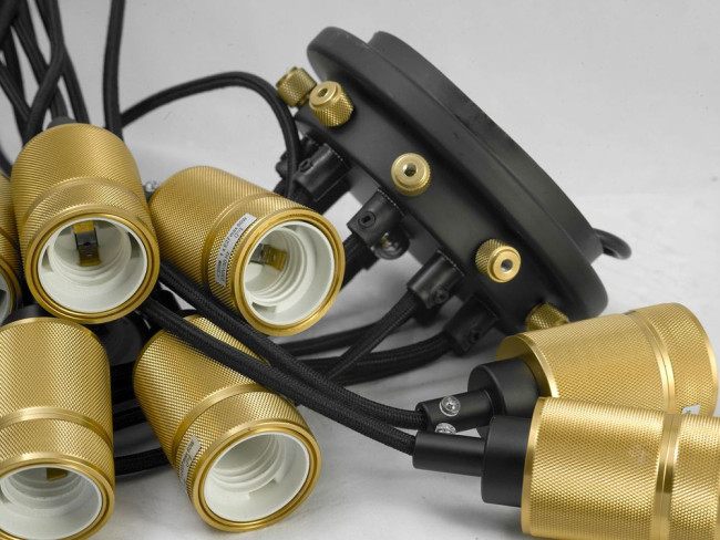 Подвесная люстра Lussole Loft Shirley GRLSP-9869 Подвесная люстра Lussole Loft Shirley GRLSP-9869