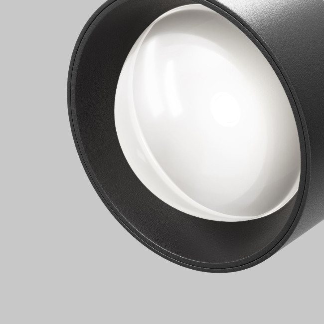 Трековый магнитный светильник Maytoni Lens TR217-2-15W4K-B Трековый магнитный светильник Maytoni Lens TR217-2-15W4K-B