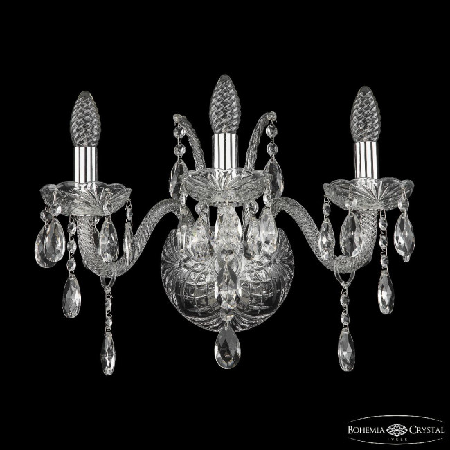 Бра Bohemia Ivele Crystal 105B/3/165 Ni Бра Bohemia Ivele Crystal 105B/3/165 Ni