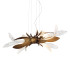 Подвесная люстра Delight Collection RP168416-11 bronze/clear