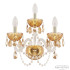 Бра Bohemia Ivele Crystal 5402B/2+1/165 G Amber/M-1G K721 Бра Bohemia Ivele Crystal 5402B/2+1/165 G Amber/M-1G K721