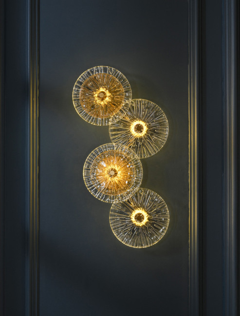 Настенный светильник Delight Collection OM2033-4 gold Настенный светильник Delight Collection OM2033-4 gold