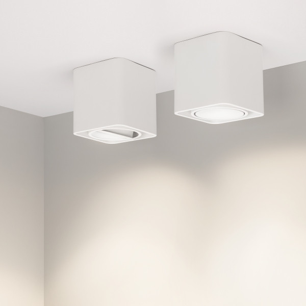 Накладной светильник Arlight SP-Cubus-S100x100-8W Day4000 036048 Накладной светильник Arlight SP-Cubus-S100x100-8W Day4000 036048