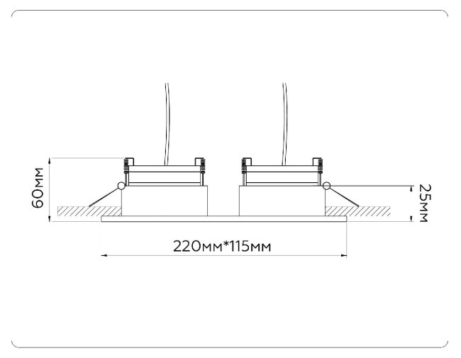 Встраиваемый светильник Ambrella Light GX Standard Tech Techno Spot TN52343 Встраиваемый светильник Ambrella Light GX Standard Tech Techno Spot TN52343