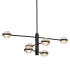 Люстра на штанге Delight Collection MD22030002 MX22030002-6A black/clear Люстра на штанге Delight Collection MD22030002 MX22030002-6A black/clear