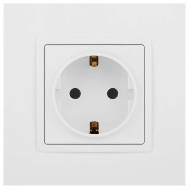 Розетка 2P+E Schuko Эра Elegance 14-2101-01М Б0065800 Розетка 2P+E Schuko Эра Elegance 14-2101-01М Б0065800