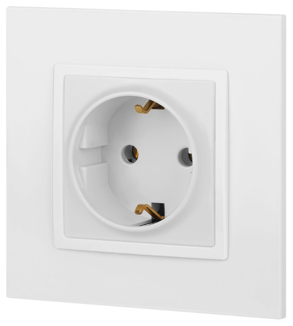 Розетка 2P+E Schuko Эра Elegance 14-2101-01М Б0065800 Розетка 2P+E Schuko Эра Elegance 14-2101-01М Б0065800