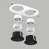 Встраиваемый светильник Lightstar Domino (214656+214607+214607+214006+214006) D6560707WMOD Встраиваемый светильник Lightstar Domino (214656+214607+214607+214006+214006) D6560707WMOD