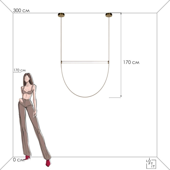 Подвесной светильник Loft IT Liana 10221/1700 Подвесной светильник Loft IT Liana 10221/1700