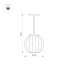Уличный подвесной светильник Arlight LGD-PEARL-HANG-7W Warm3000 030004(1) Уличный подвесной светильник Arlight LGD-PEARL-HANG-7W Warm3000 030004(1)