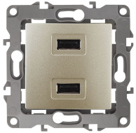 Розетка USB Эра 12-4110-04 Б0027494