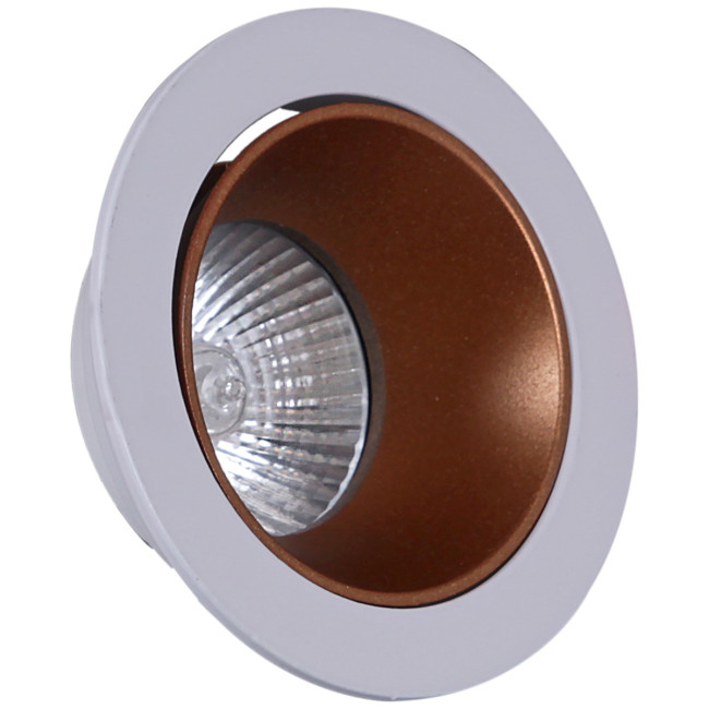 Точечный светильник Reluce 16085-9.0-001PT MR16 WT+ROSE GD Точечный светильник Reluce 16085-9.0-001PT MR16 WT+ROSE GD