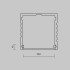 Рассеиватель для профиля 35×35 Maytoni Led Strip ALM-3535A-O-DF-10M 642031 Рассеиватель для профиля 35×35 Maytoni Led Strip ALM-3535A-O-DF-10M 642031
