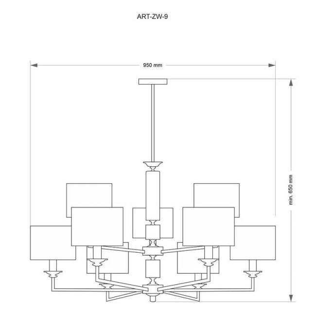 Подвесная люстра Kutek Mood Artu ART-ZW-8 (N) Подвесная люстра Kutek Mood Artu ART-ZW-8 (N)