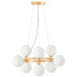 Подвесная люстра Lumina Deco Marsiada LDP 6033-9 FGD Подвесная люстра Lumina Deco Marsiada LDP 6033-9 FGD