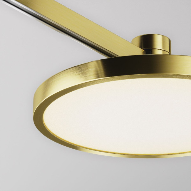 Трековый магнитный светильник Maytoni Plato TR153-1-10W3K-BS Трековый магнитный светильник Maytoni Plato TR153-1-10W3K-BS