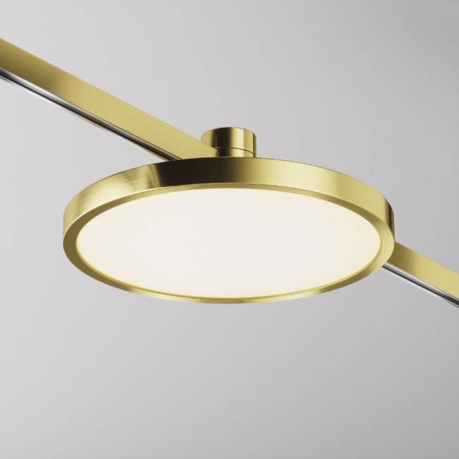 Трековый магнитный светильник Maytoni Plato TR153-1-10W3K-BS Трековый магнитный светильник Maytoni Plato TR153-1-10W3K-BS