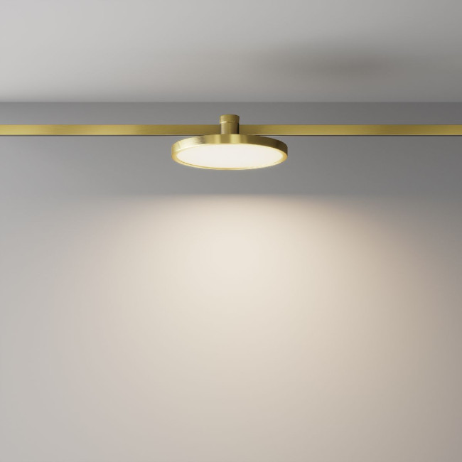 Трековый магнитный светильник Maytoni Plato TR153-1-10W3K-BS Трековый магнитный светильник Maytoni Plato TR153-1-10W3K-BS