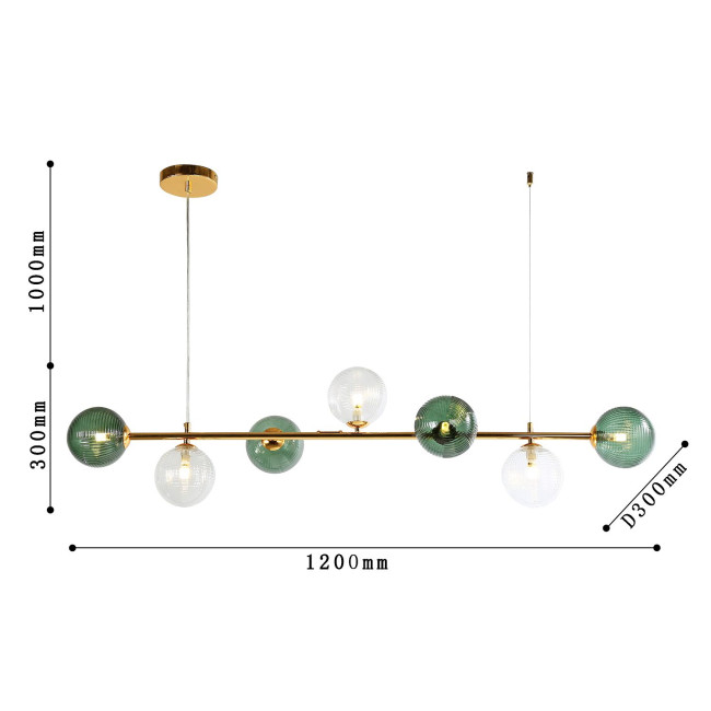 Подвесная люстра F-Promo Infilato 4035-7P Подвесная люстра F-Promo Infilato 4035-7P