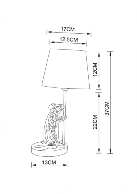 Настольная лампа ARTE Lamp A4420LT-1GO Настольная лампа ARTE Lamp A4420LT-1GO