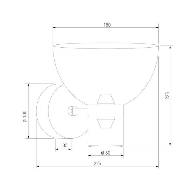 Бра Eurosvet Vial 202053 LED a072059 Бра Eurosvet Vial 202053 LED a072059