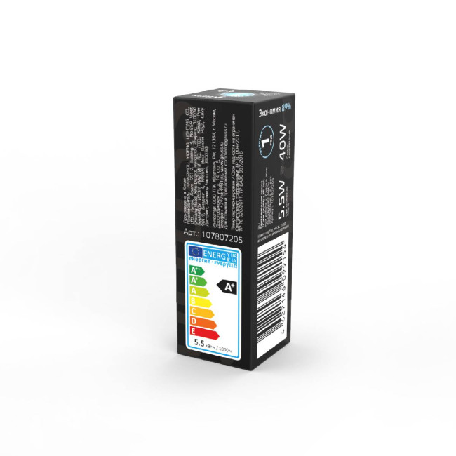 Лампа светодиодная Gauss G4 5.5W 4100K прозрачная 107807205 Лампа светодиодная Gauss G4 5.5W 4100K прозрачная 107807205