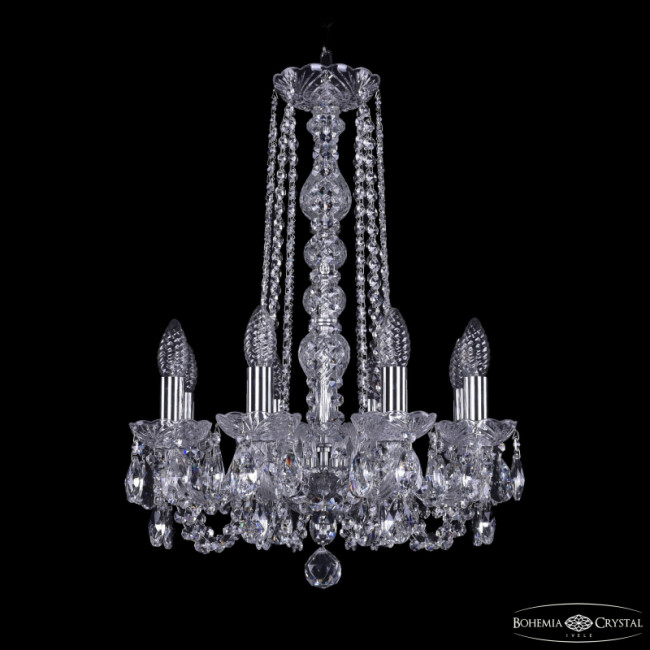 Подвесная люстра Bohemia Ivele Crystal 1402/8/141/h-57 Ni