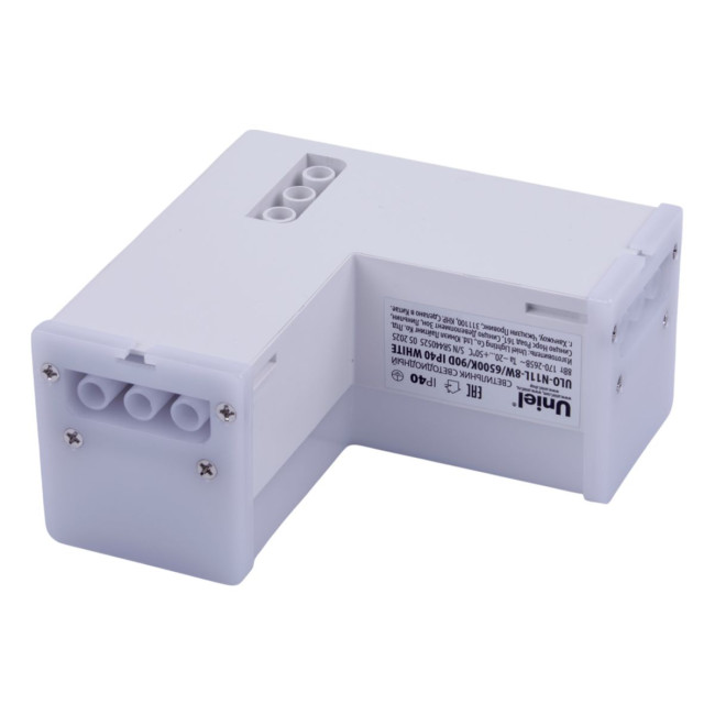 Модульный светильник L-образный Uniel ULO-N11L-8W/6500K/90D IP40 WHITE UL-00013272 Модульный светильник L-образный Uniel ULO-N11L-8W/6500K/90D IP40 WHITE UL-00013272