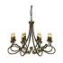 Подвесная люстра Elstead Lighting OV8-BLK-GOLD Подвесная люстра Elstead Lighting OV8-BLK-GOLD