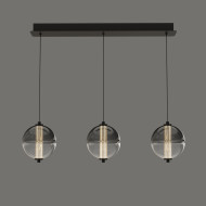 Подвесной светильник MD24022079-3B black/smoky Подвесной светильник MD24022079-3B black/smoky