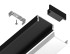 Алюминиевый накладной профиль Ambrella Light Alum Profile GP1700BK