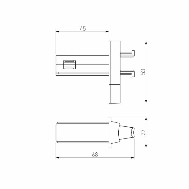 Соединитель для круглого шарнирного коннектора Elektrostandard Slim Magnetic 4690389198687 a063967 Соединитель для круглого шарнирного коннектора Elektrostandard Slim Magnetic 4690389198687 a063967
